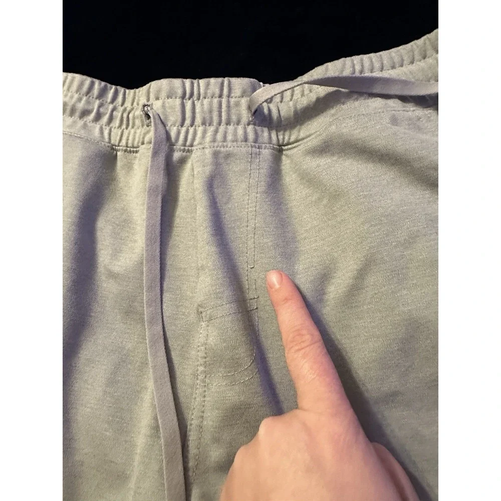 Hollister Jogger Sweatpants Gray‎ Mens Small Drawstring Lounge Athletic Comfy